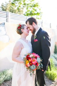 Albuquerque Wedding Photographer Painted Lady Bed and Brew