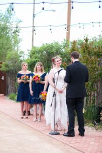 Albuquerque Wedding Photographer Painted Lady Bed and Brew